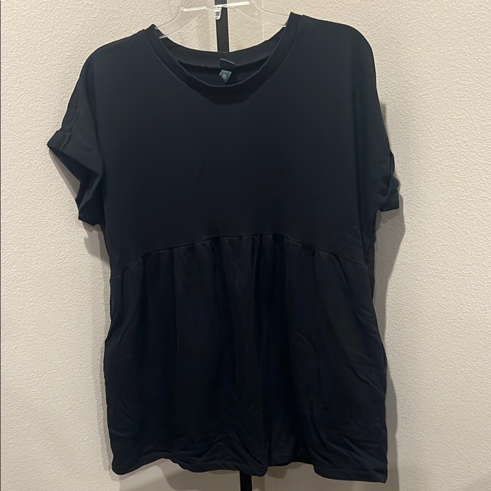 Wild Fable Black Peplum Mini Dress